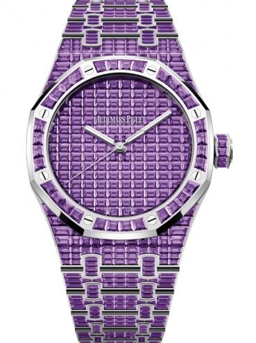 Audemars Piguet ROYAL OAK SELFWINDING AMETHYST "50TH ANNIVERSARY" Watch Replica 15514BC.AY.1284BC.01